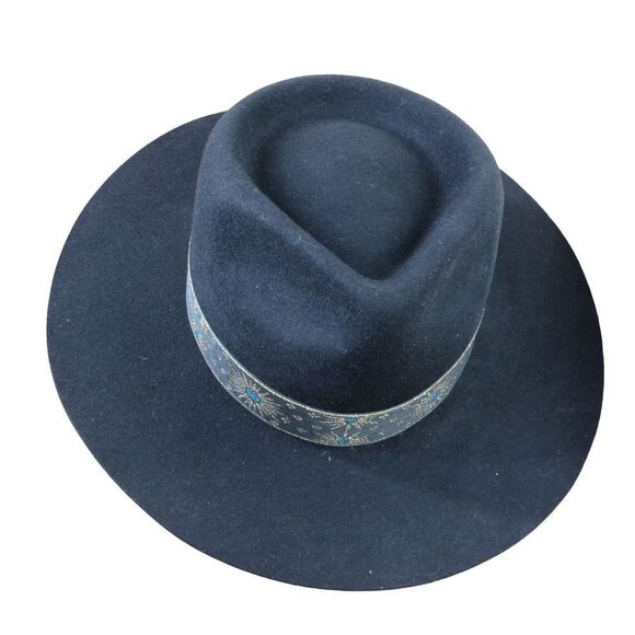 Lack Of Color Women\'s The Phoenix Fedora Wool Hat SZ S/55CM